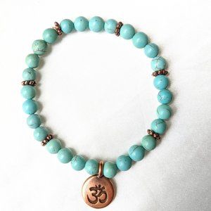 Turquoise Om Bracelet